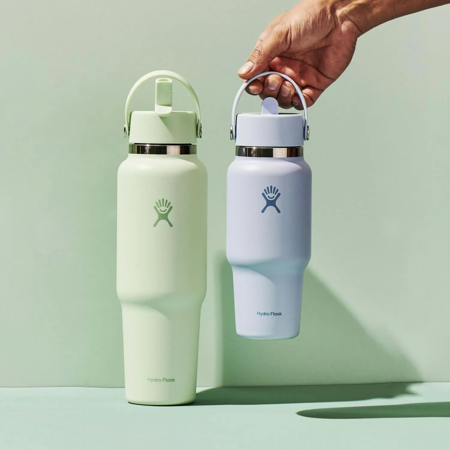 Hydro Flask 24 OZ Wide Flex Straw Travel Bottle Black