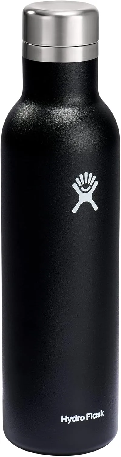 Hydro Flask Ceramic Wine Bottle 25 Oz Black