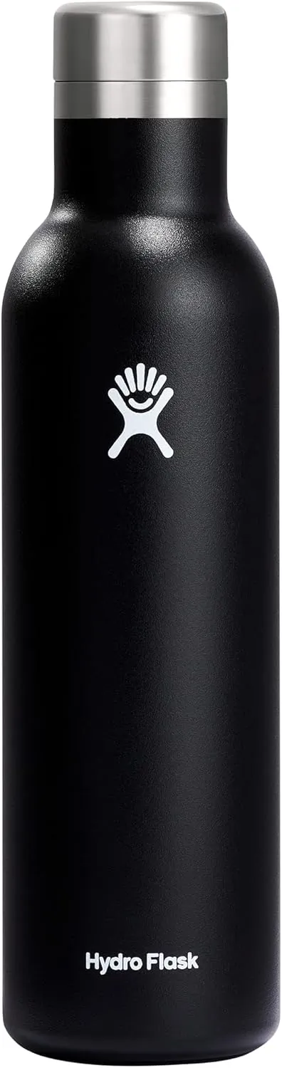 Hydro Flask Ceramic Wine Bottle 25 Oz Black