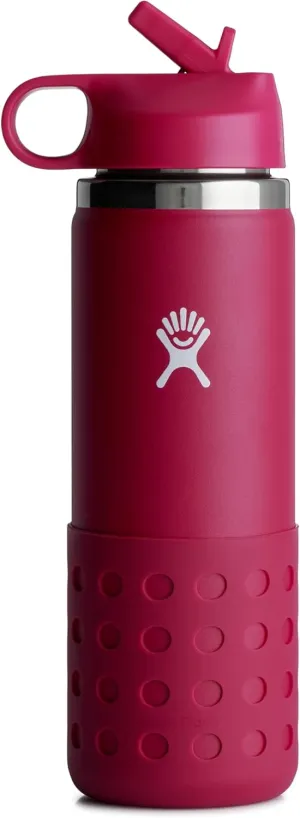 Hydro Flask Kids Wide Mouth Straw Lid and Boot