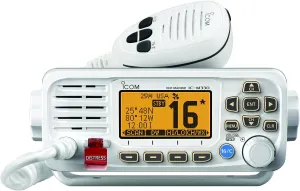 ICOM VHF, Basic, Compact, White, Standard