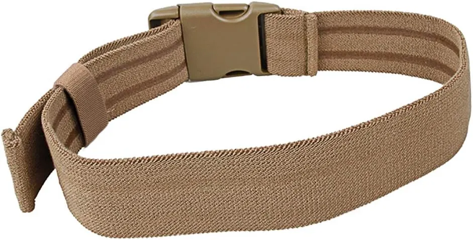 IDOGEAR Tactical Leg Strap Thigh Belt for Holster Knife Elastic Thigh Strap Outdoors EDC Leg Hanger with Quick-Release Buckle
