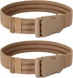 IDOGEAR Tactical Leg Strap Thigh Belt for Holster Knife Elastic Thigh Strap Outdoors EDC Leg Hanger with Quick-Release Buckle