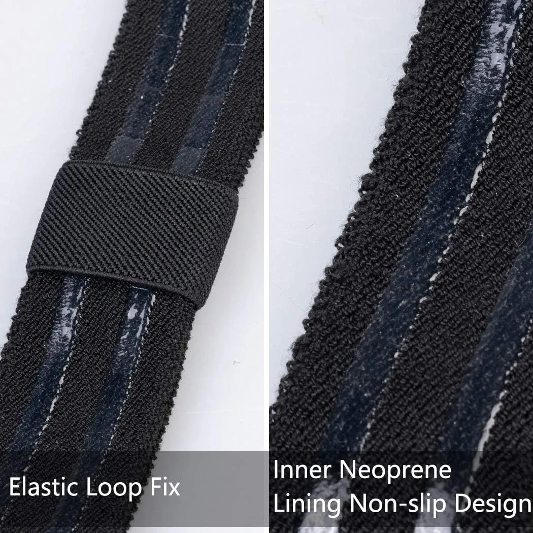 IDOGEAR Tactical Leg Strap Thigh Belt for Holster Knife Elastic Thigh Strap Outdoors EDC Leg Hanger with Quick-Release Buckle