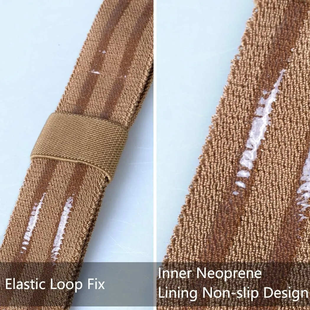IDOGEAR Tactical Leg Strap Thigh Belt for Holster Knife Elastic Thigh Strap Outdoors EDC Leg Hanger with Quick-Release Buckle