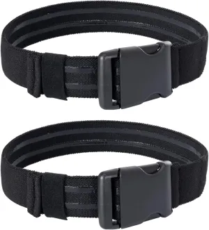 IDOGEAR Tactical Leg Strap Thigh Belt for Holster Knife Elastic Thigh Strap Outdoors EDC Leg Hanger with Quick-Release Buckle
