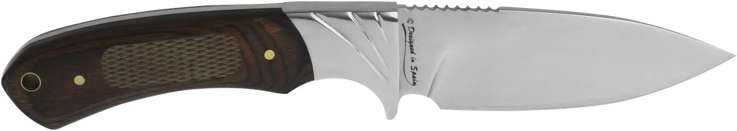 iFIELD Sport Hunting Knife Camper, Survival Knife with Blade Size: 4.2 inch, Includes Leather Sheath, Camping Tool for Fishing, Hunting, Sport Activity