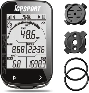 iGPSPORT BSC100S GPS Bike Computer Wireless, 2.6'' LCD Display 40H Rechargeable Waterproof Cycling Computer Bluetooth ANT 