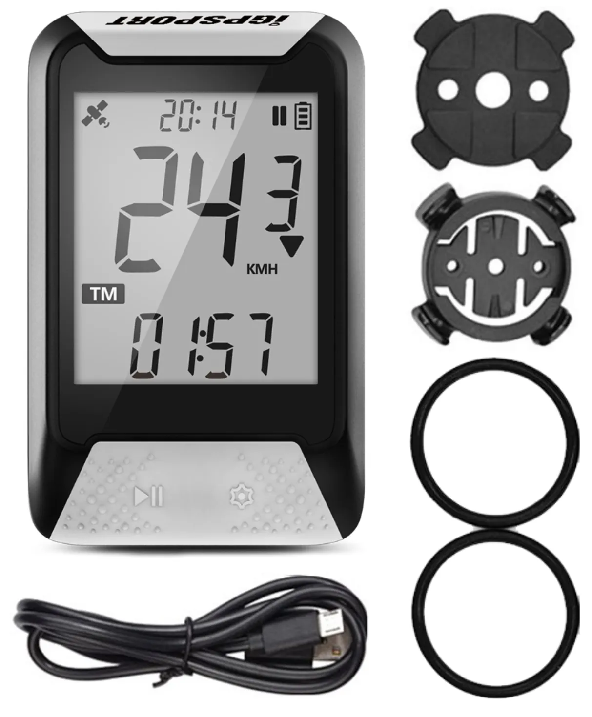 iGPSPORT IGS130S IPX7 Waterproof GPS Cycling Computer (IGS130S)