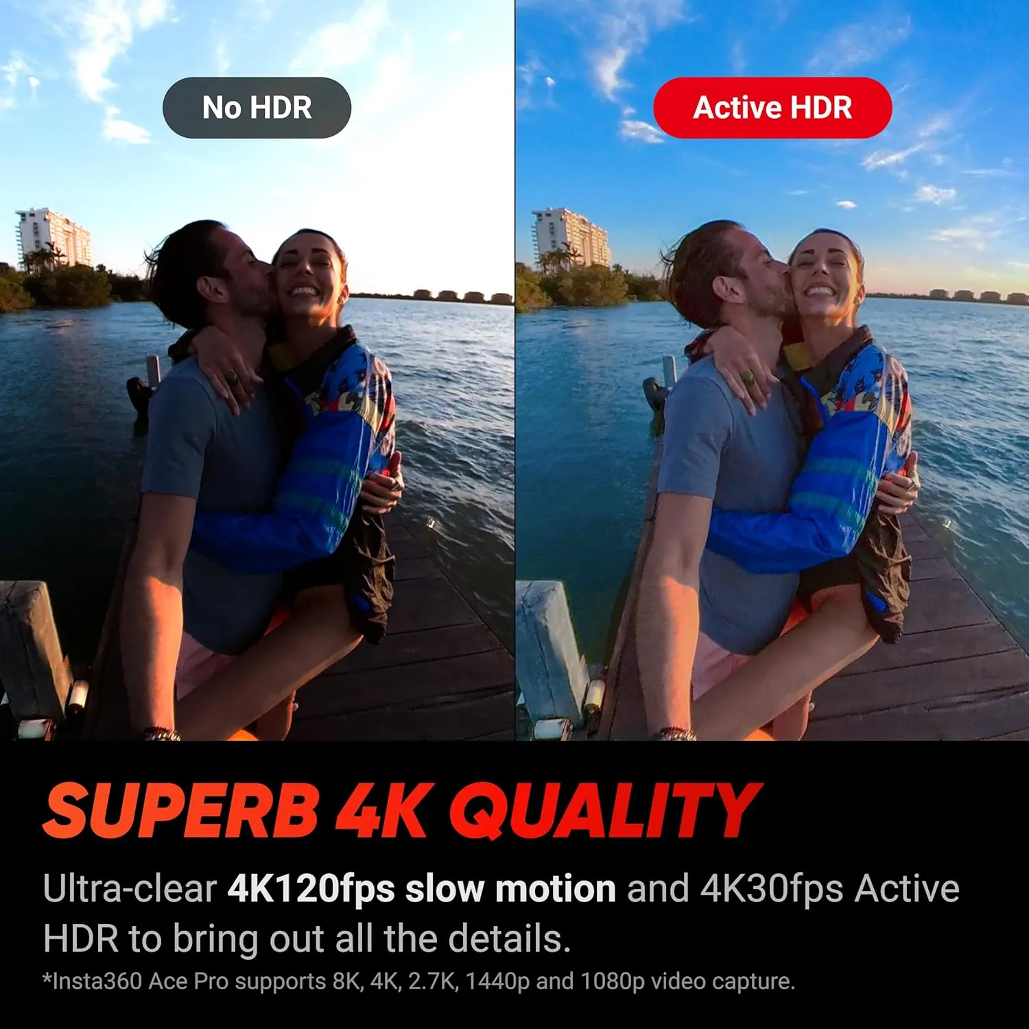 Insta360 Ace Pro GPS Kit - Waterproof Action Camera Co-Engineered with Leica, Flagship 1/1.3" Sensor and AI Noise Reduction for Unbeatable Image Quality, 4K120fps, 2.4" Flip Screen & AI Features
