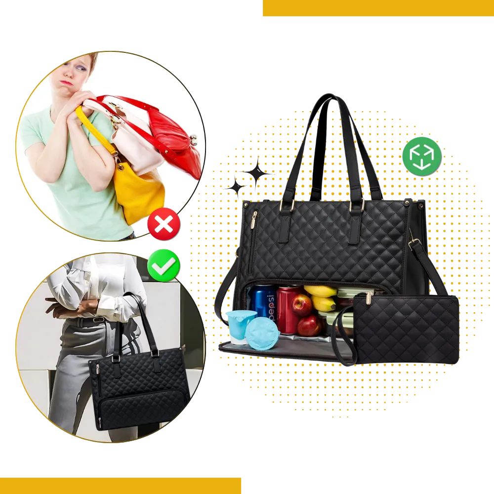 Insulated Carry-All Tote Bag