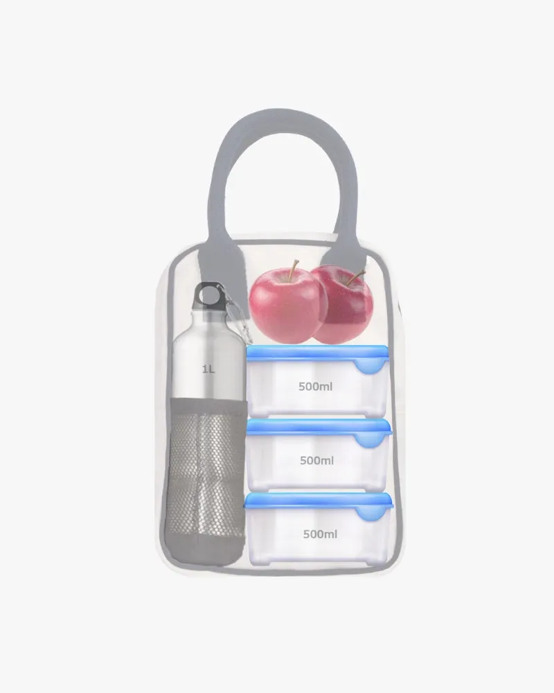 Insulated Lunch Bag - Black