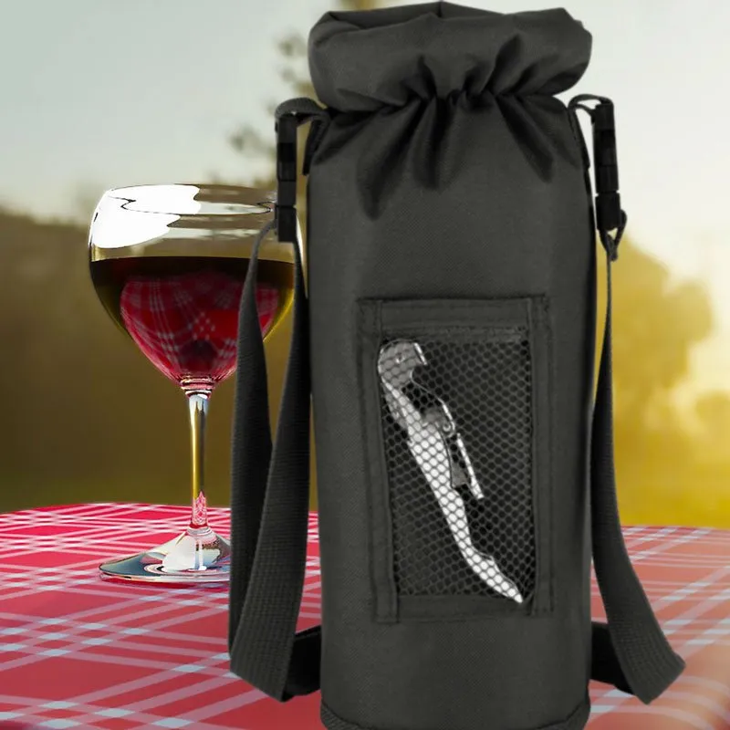 Insulated Wine Carrier - Picnic Set