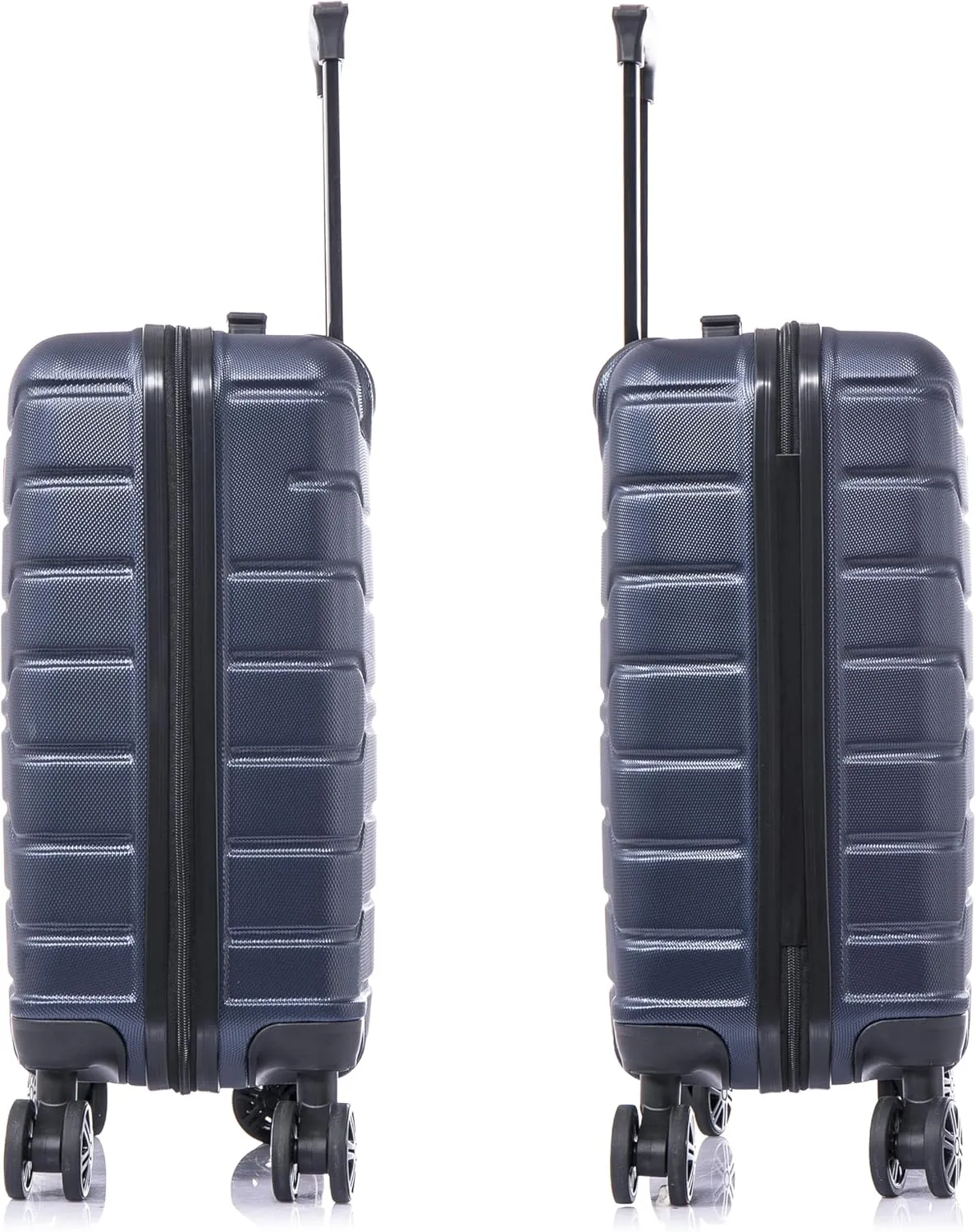 InUSA TREND Luggage with Spinner Wheels | Durable Lightweight Hardshell Suitcase, Travel bag with Handle and Trolley, 20-Inch Carry On Small Luggage | Blue