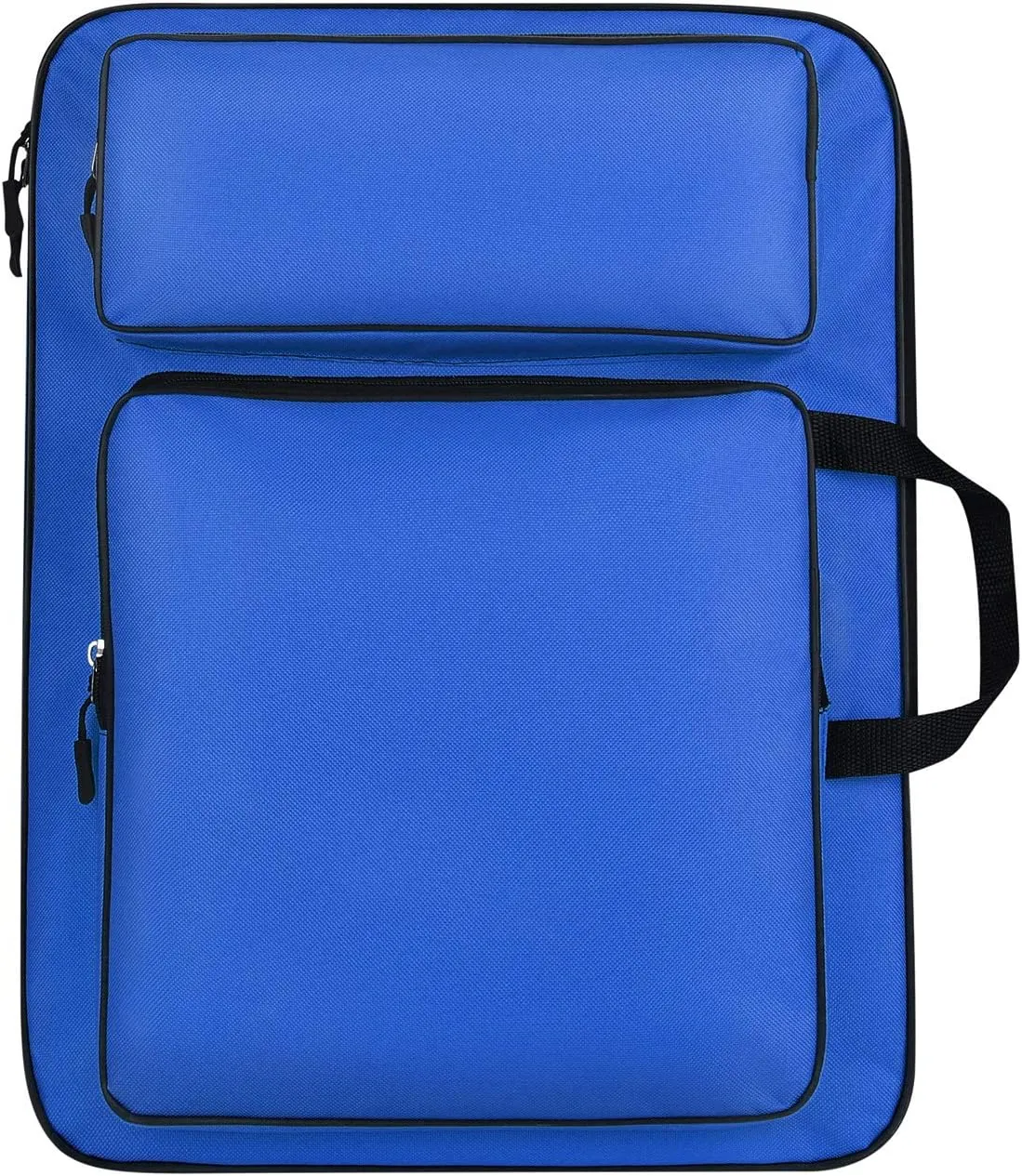 ITODA A3 Art Portfolio Carry Case Bag Drawboard Tote Handheld Storage Portable Shoulder Lightweight Box for 8k Sketch Pad Artist Drawing Painting Supplies