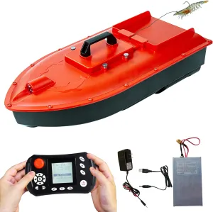 Jabo Dolphin High Speed RC Saltwater Fishing Surfer Bait Boat for Beach Fishing with Waterproof Hull,GPS Auto Return