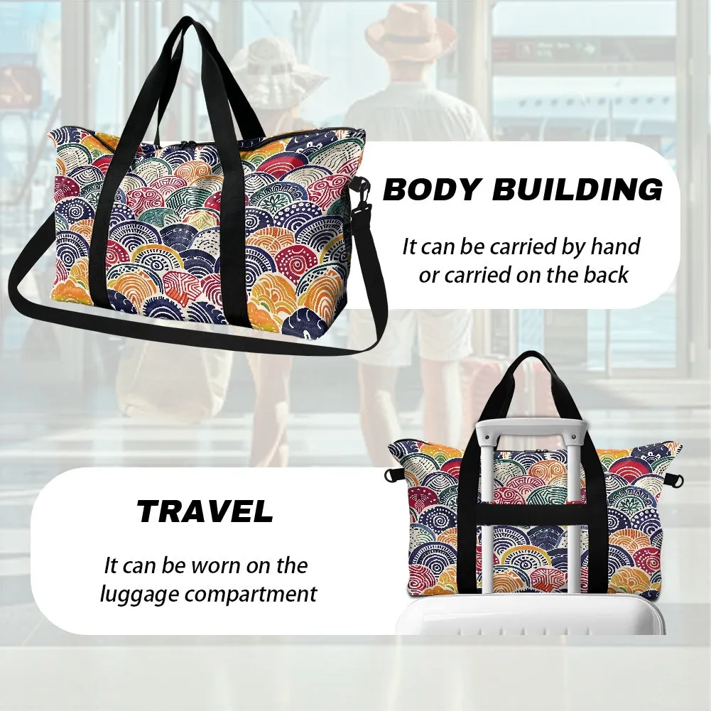 Japanese Shibori patterns Lightweight luggage