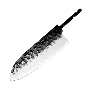 Japanese Style Santoku 5""  - Damascus AUS10 3 Layer- Hidden Tang -
