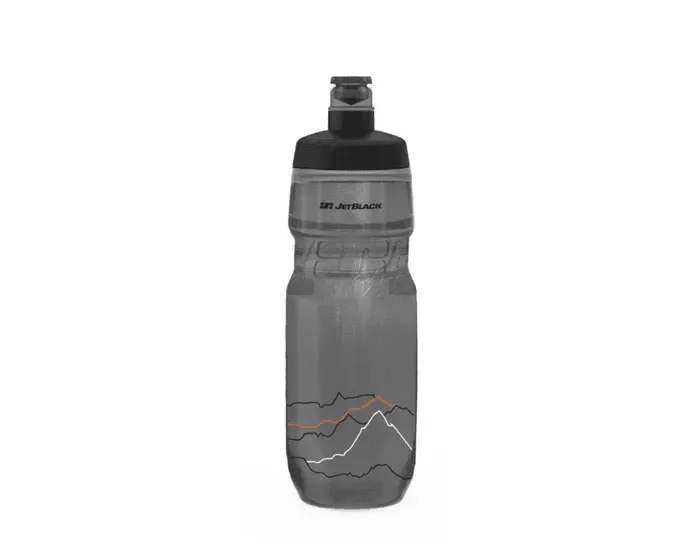 JetBlack Insulated Bottle 620ml/22oz - Smoke / Black