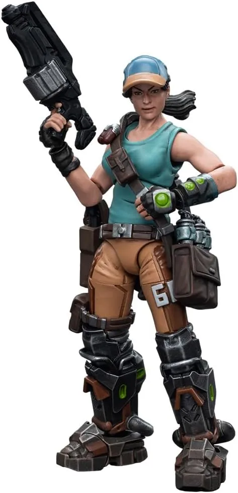 JoyToy Infinity Corvus Belli Nomads Wildcats Polyvalent Tactical Unit #2 Woman 1:18 Scale Action Figure
