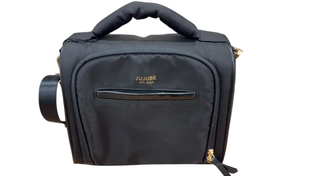JuJuBe Insulated Bottle Bag, Black