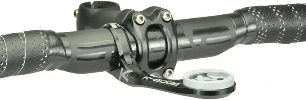 K-Edge | Max XL (31.8mm) Bicycle Computer Mount | for Wahoo GPS Devices | Black