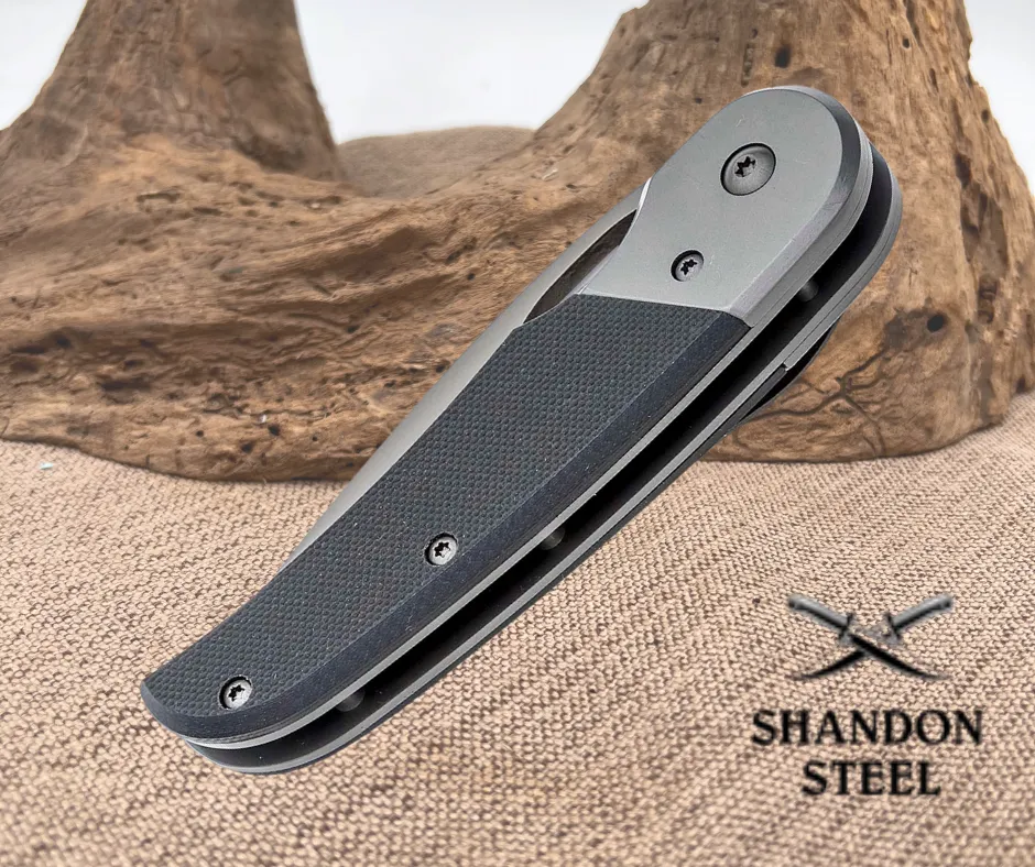 KA-BAR 3079 Tegu Folding Knife 2-7/8" Plain Blade, G10 Handles, Liner Lock