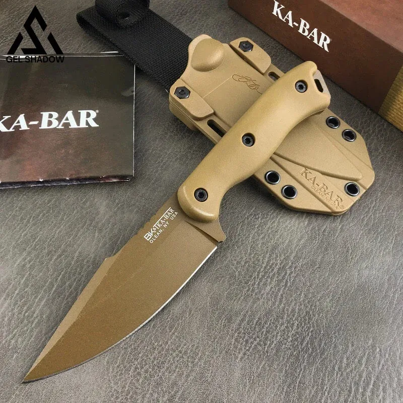 KA-BAR BK18  Short Harpoon Fixed Blade Tactical Outdoor Knife