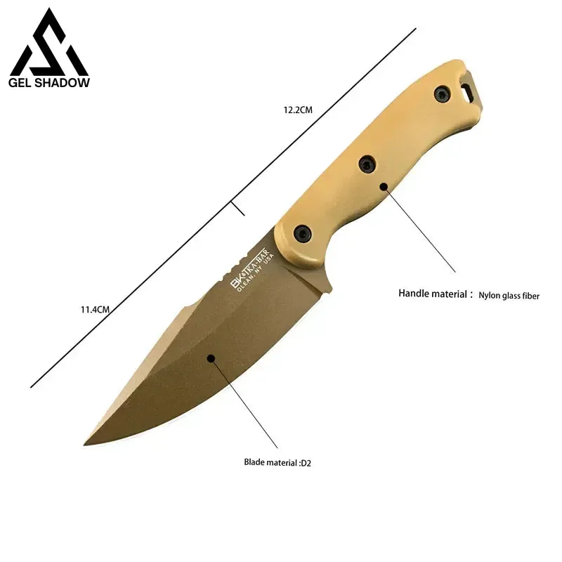 KA-BAR BK18  Short Harpoon Fixed Blade Tactical Outdoor Knife