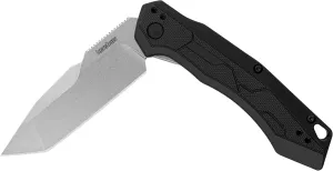 Kershaw Analyst Tanto Pocket Knife, 3.25" 8Cr13MoV Steel Blade, Liner Lock Folder, EDC