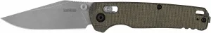 Kershaw Bel Air 6106 - Green Micarta & Magnacut Steel USA Made Manual Opening