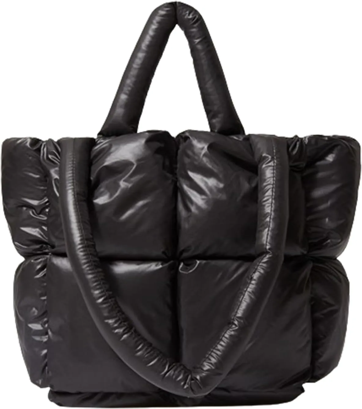 Kervaky Women's shoulder bag, women's handbag, fashionable handbag, casual bag, lightweight and soft