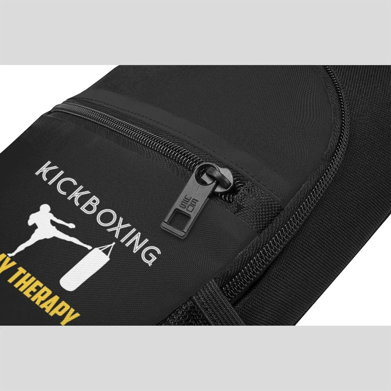 Kickboxing Is My Therapy Unisex Chest Bag Lightweight Crossbody Shoulder Bag Travel Pocket