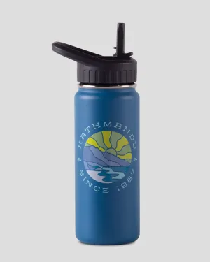 Kids' Straw Lid Insulated Bottle - 530 ml - Dark Eddy