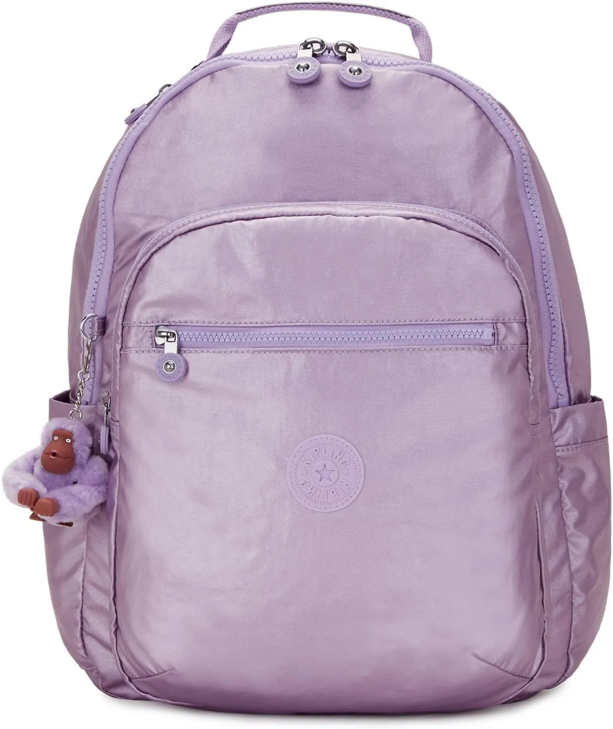 Kipling Women's Seoul 15" Laptop Backpack, Durable, Roomy with Padded Shoulder Straps, Built-In Protective Sleeve