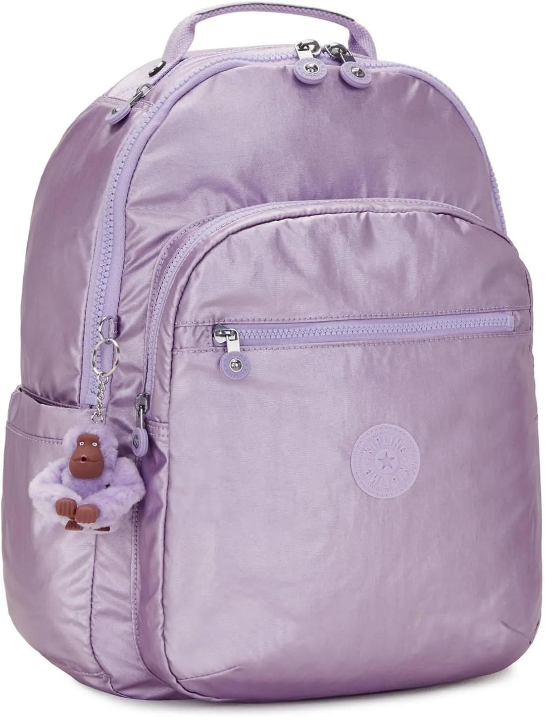 Kipling Women's Seoul 15" Laptop Backpack, Durable, Roomy with Padded Shoulder Straps, Built-In Protective Sleeve