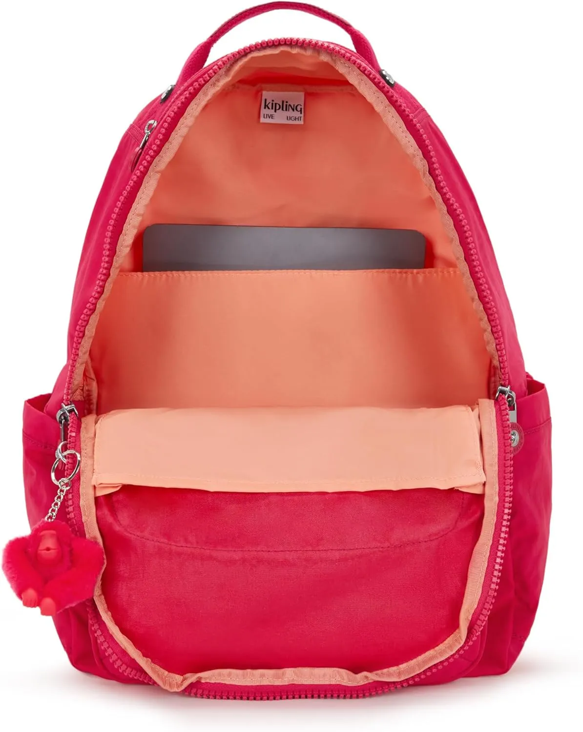 Kipling Women's Seoul 15" Laptop Backpack, Durable, Roomy with Padded Shoulder Straps, Built-In Protective Sleeve