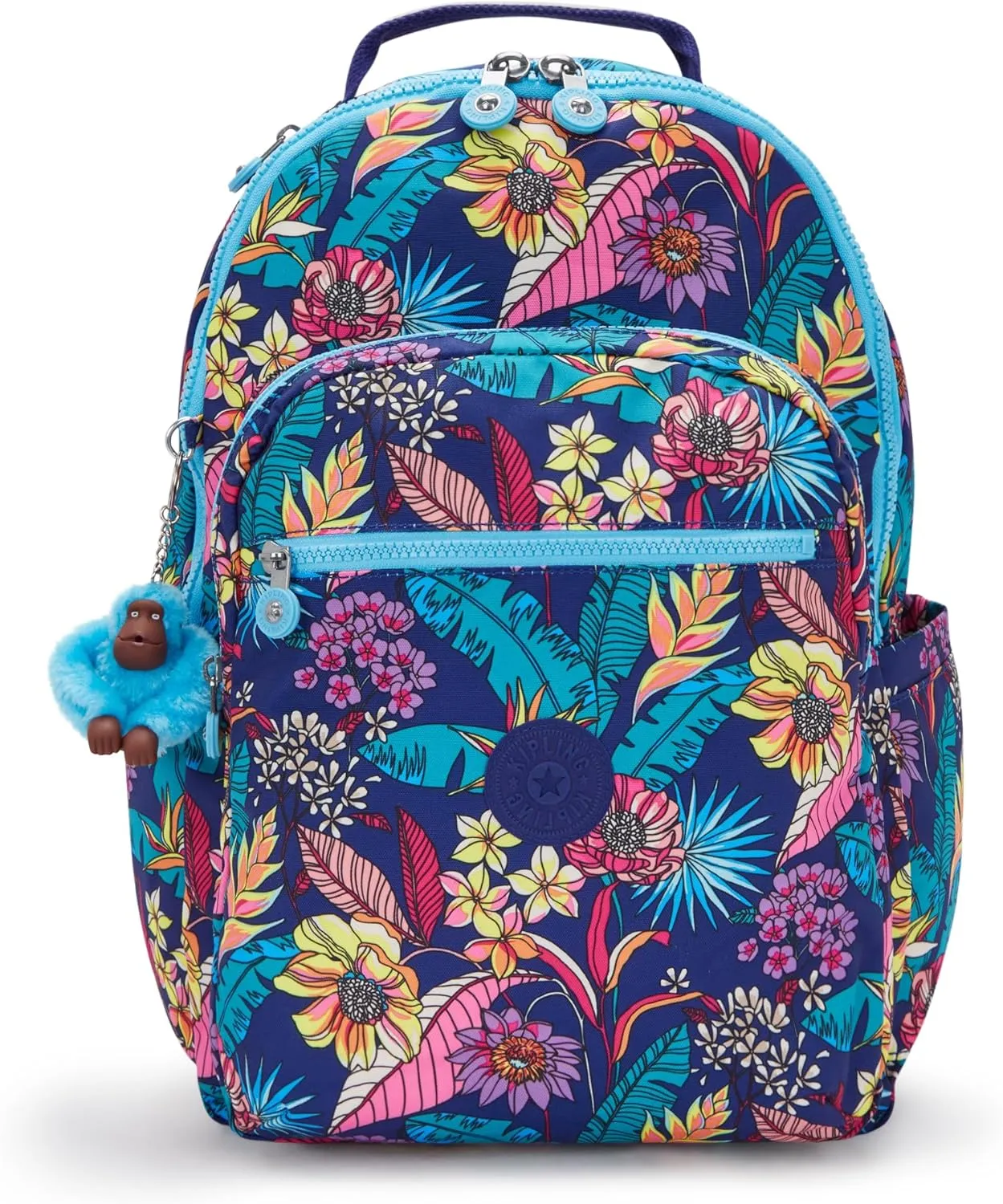 Kipling Women's Seoul 15" Laptop Backpack, Durable, Roomy with Padded Shoulder Straps, Built-In Protective Sleeve