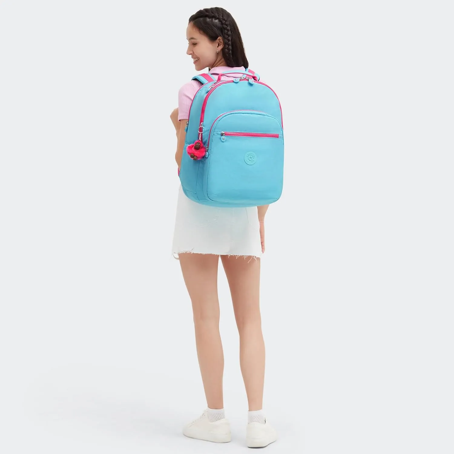 Kipling Women's Seoul Extra Large 17" Laptop Backpack, Durable, Roomy with Padded Shoulder Straps, Built-In Protective Sleeve