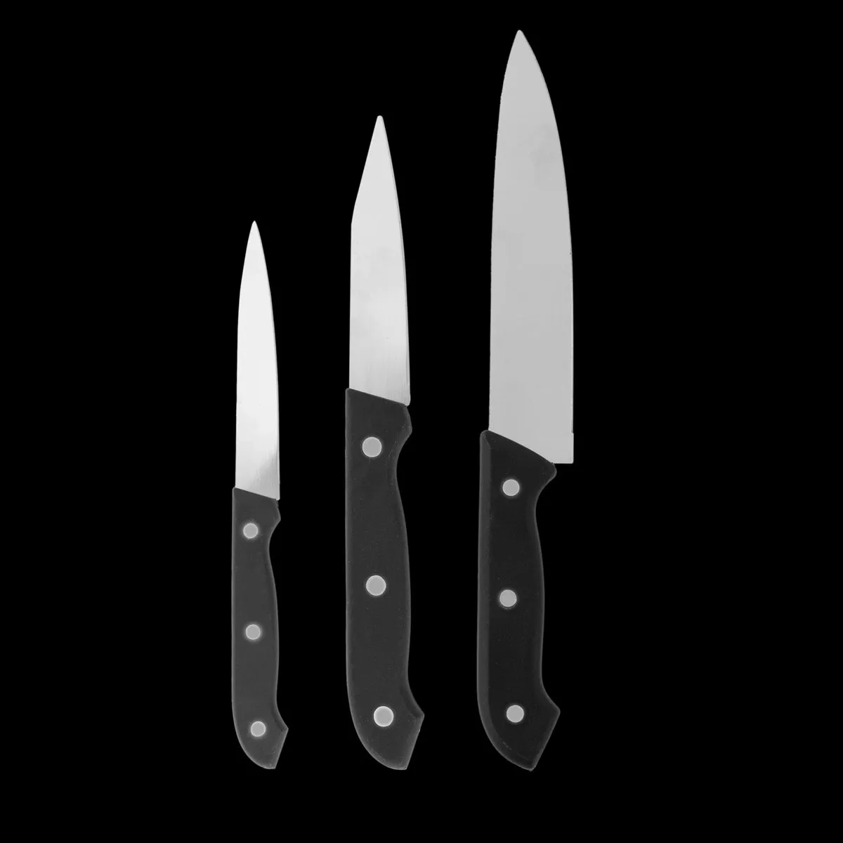 Kitchen Knife Set | 3 Pcs/ Stainless Steel Chef Knife/ Chopping Knife/ Kitchen Knives for Home
