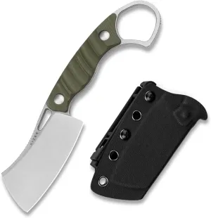 Kizer Little Rhino Fixed Blade Knife, 2.72’’ AEB-L Steel Camping Fixed Blade Knife G10 Handle Fixed Blade Hunting Knife with Sheath, Outdoor Camping Hiking Survival Knife for Men Women 1065A2