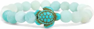KoaKoa Sea Turtle Tracking Bracelet Bahama Blue Special Edition, helps save sea turtles, one size fits most Men and Women