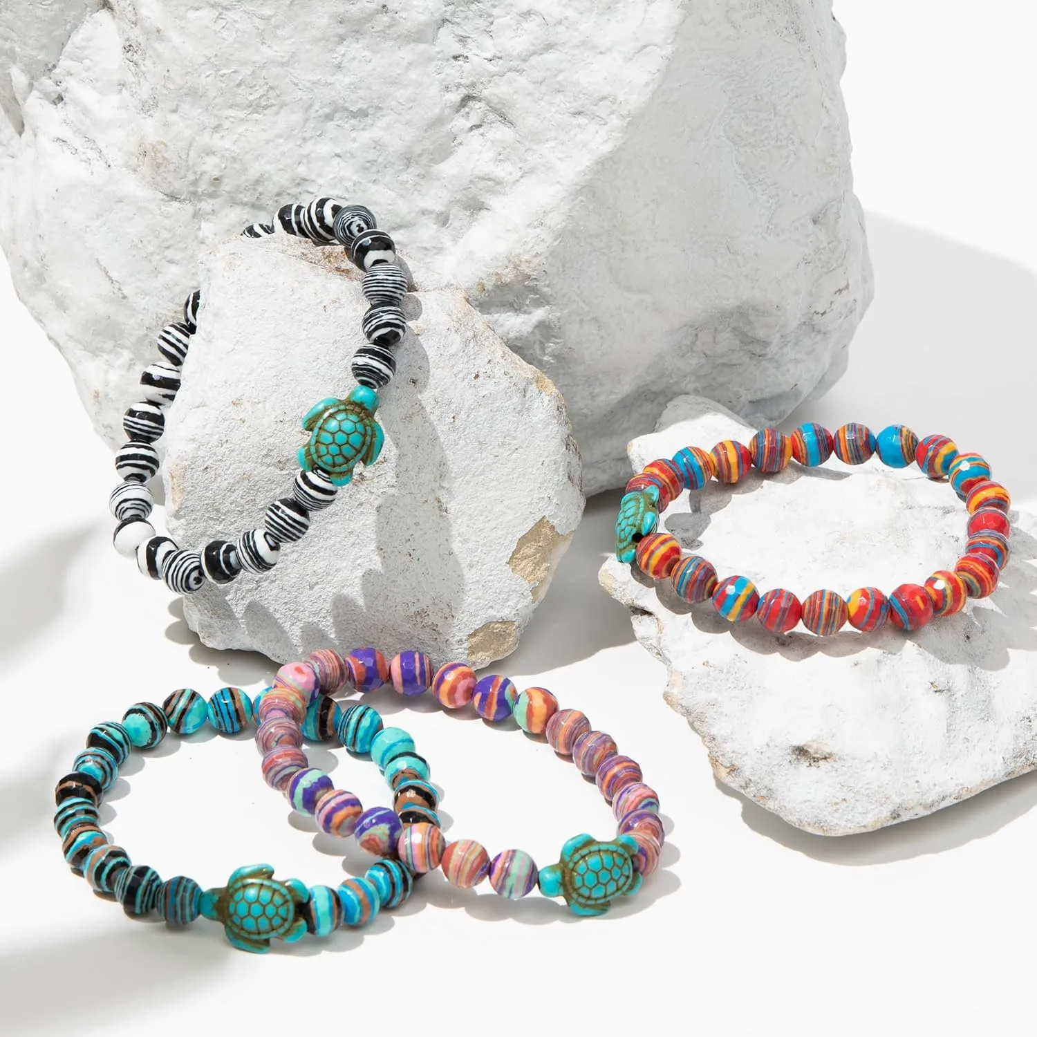 KoaKoa Sparkle Sea Turtle Tracking Bracelet, helps save sea turtles, one size fits most Men and Women
