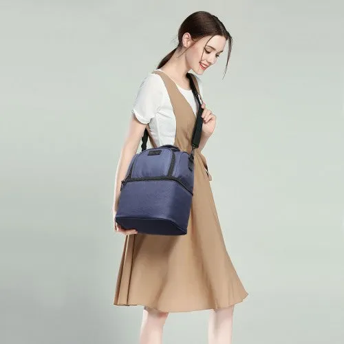 Kono Insulated Cool Bag Family Lunch Box - Navy