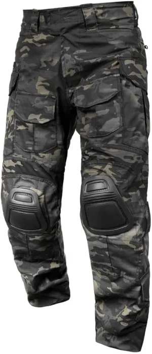KRYDEX Tactical Men's G3 Combat Pants with Knee Pads