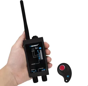 KT-9000 Premium Hidden Devices Detector by Knight Electronics - Hidden Camera Detectors RF Detector & Bug Detector | Hidden Camera Finder for GPS Tracking/Radio Frequency Signal Detection Anti Spy
