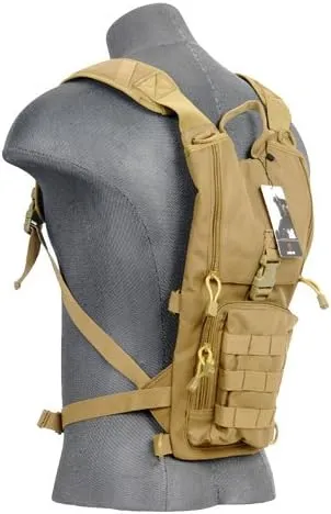 Lancer Tactical Light Weight Hydration Backpack (Tan)