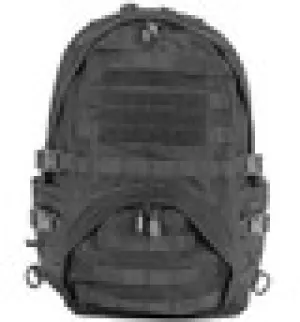 Lancer Tactical Nylon Patrol Backpack, Black | Durable Tactical Backpack