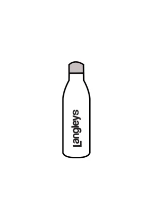 LANGLEY - WATER BOTTLE WHITE (IN-STOCK)