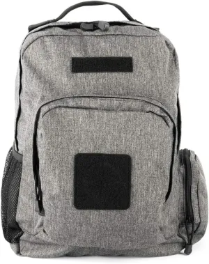 LAPG Commuter Backpack, Hydration Compatible Small Backpack - Heather Grey